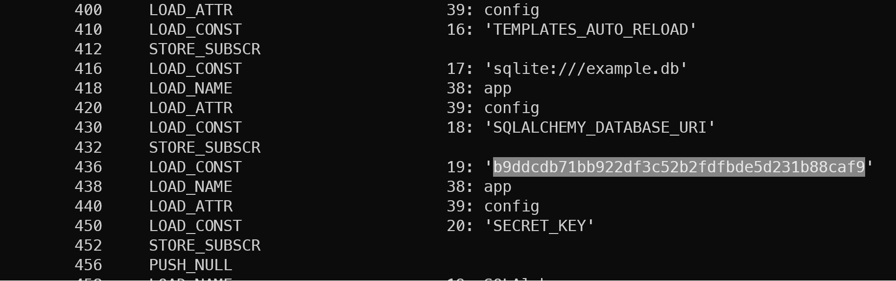 patch secret